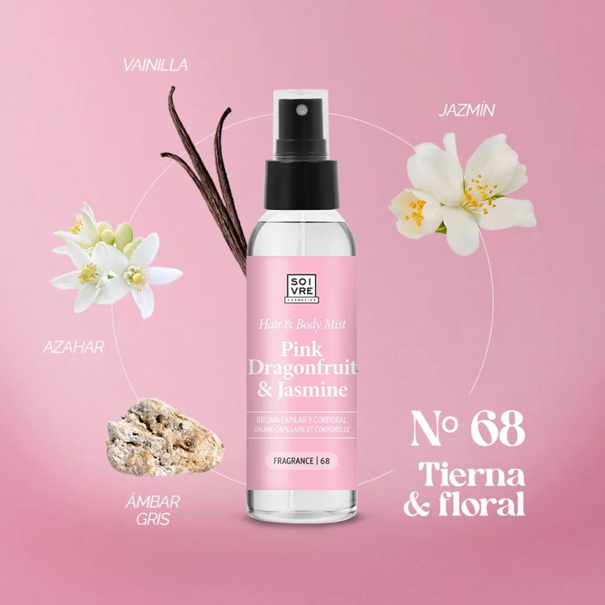 SOIVRE BRUMA PERFUMADA PINK DRAGONFRUIT &...
