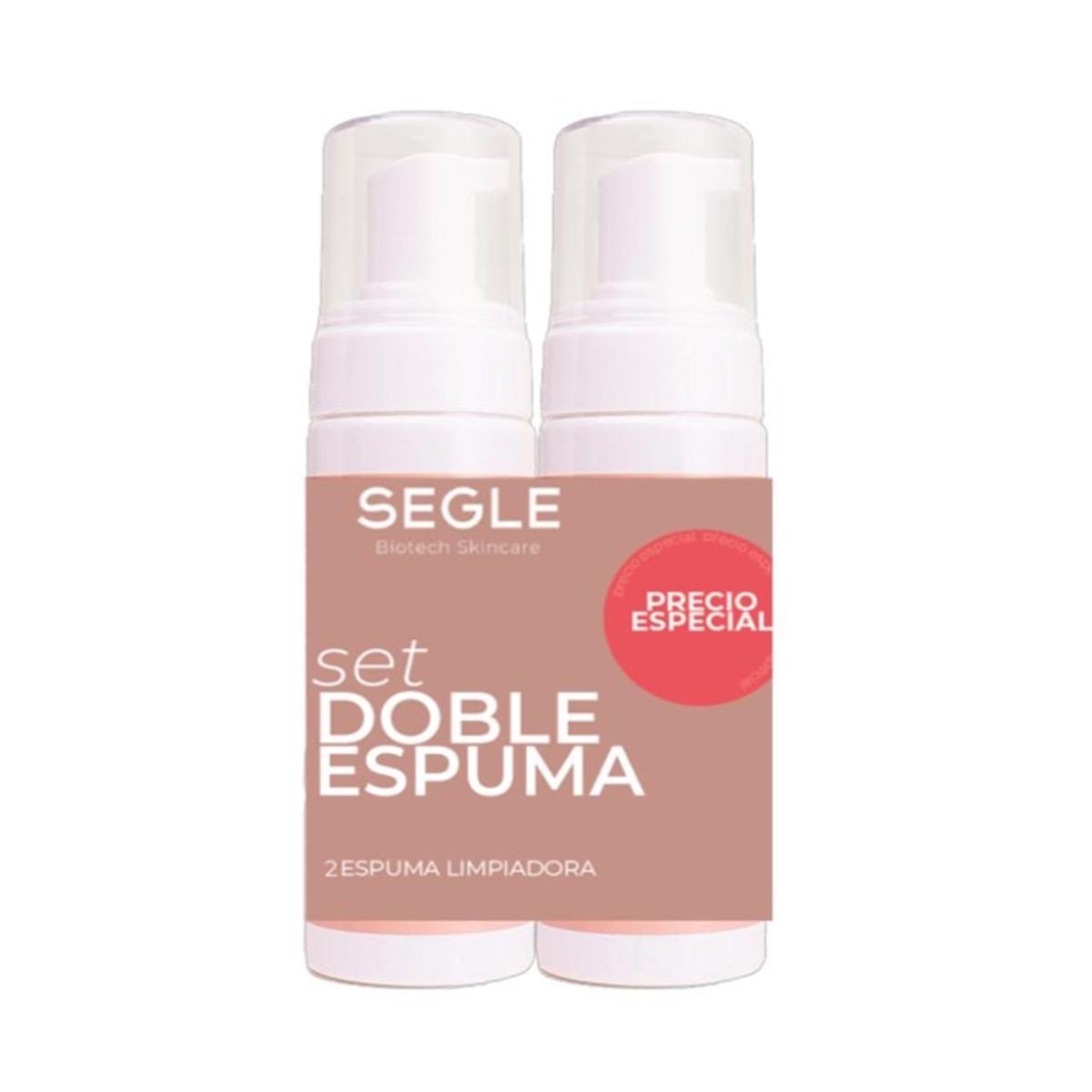 SEGLE ESPUMA LIMPIADORA DUPLO (2X150ML)