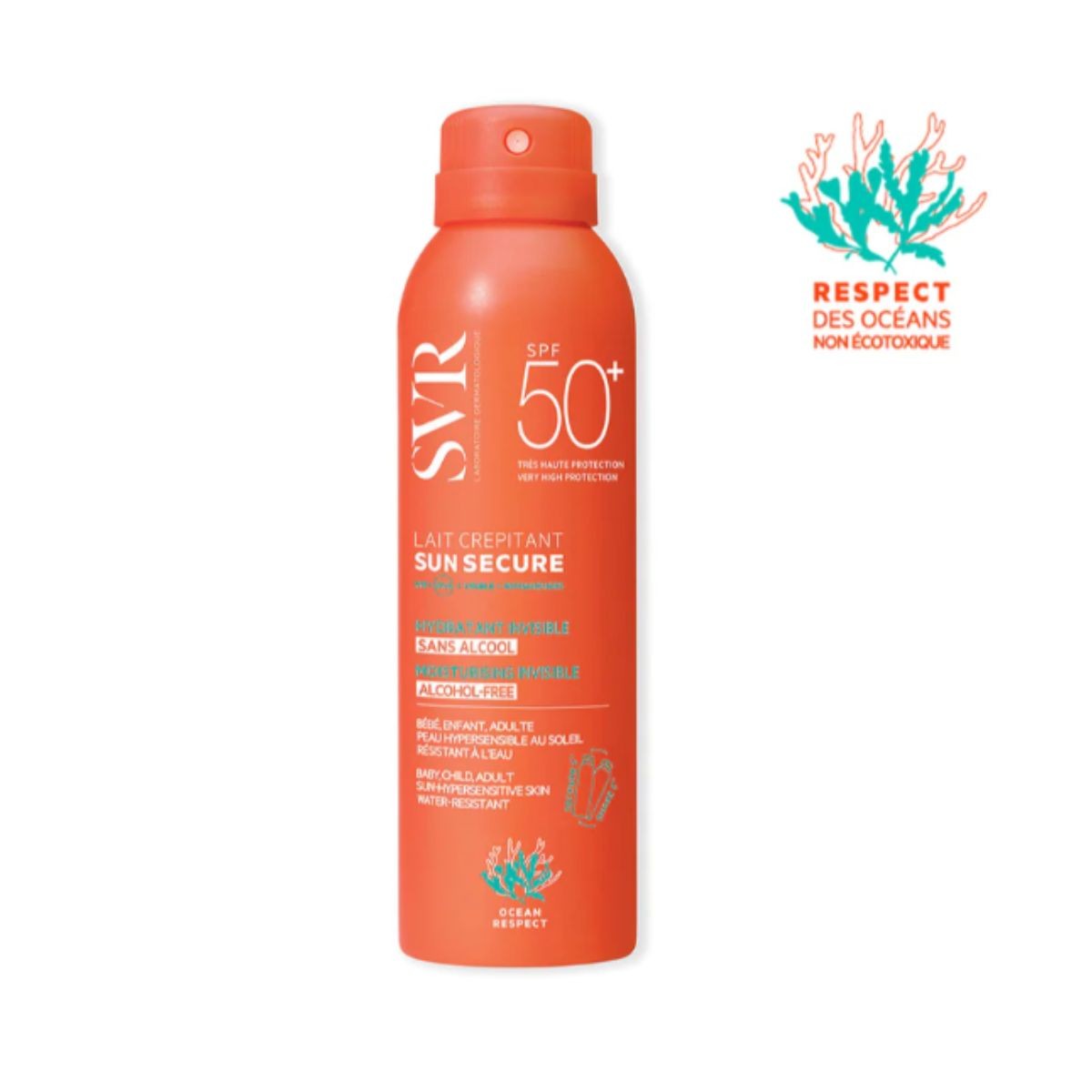 SVR SUN SECURE CREMA BURBUJEANTE HIDRATANTE...