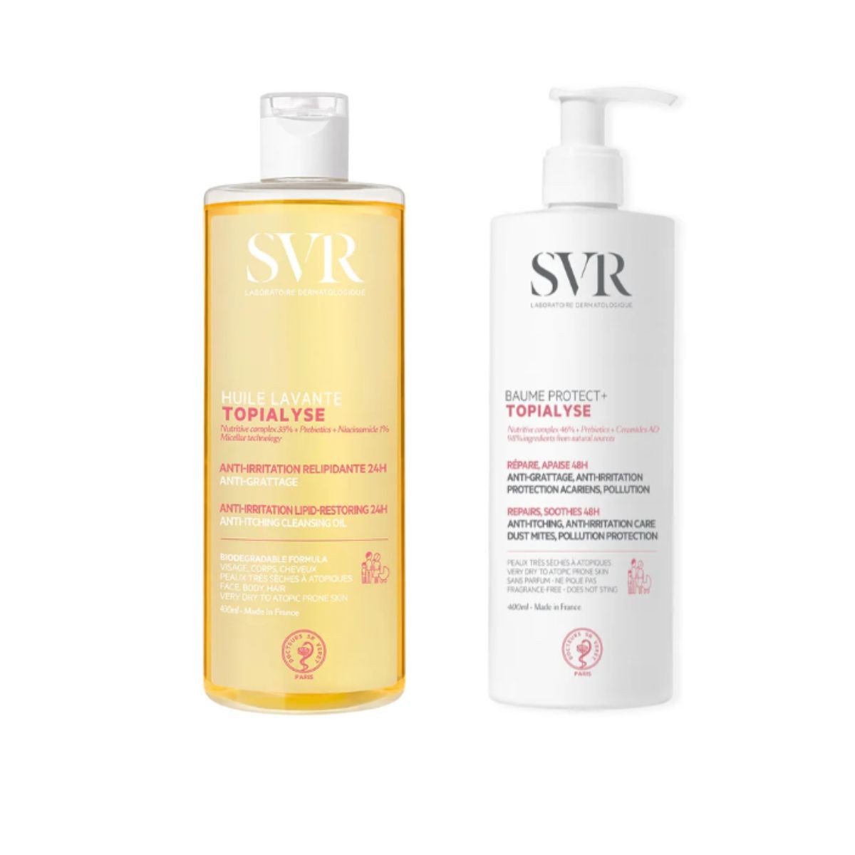 SVR TOPIALYSE PACK ACEITE LAVANTE+BAUME...
