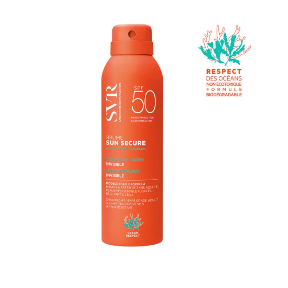 SVR SUN SECURE BRUMA SPF50+ 200 ML