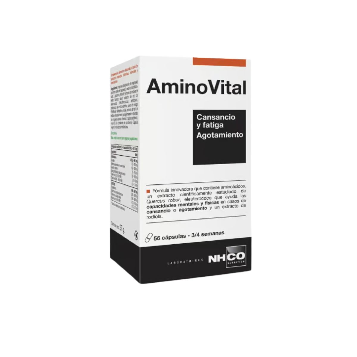 NHCO AMINOVITAL CANSANCIO Y FATIGA 56 CAPS
