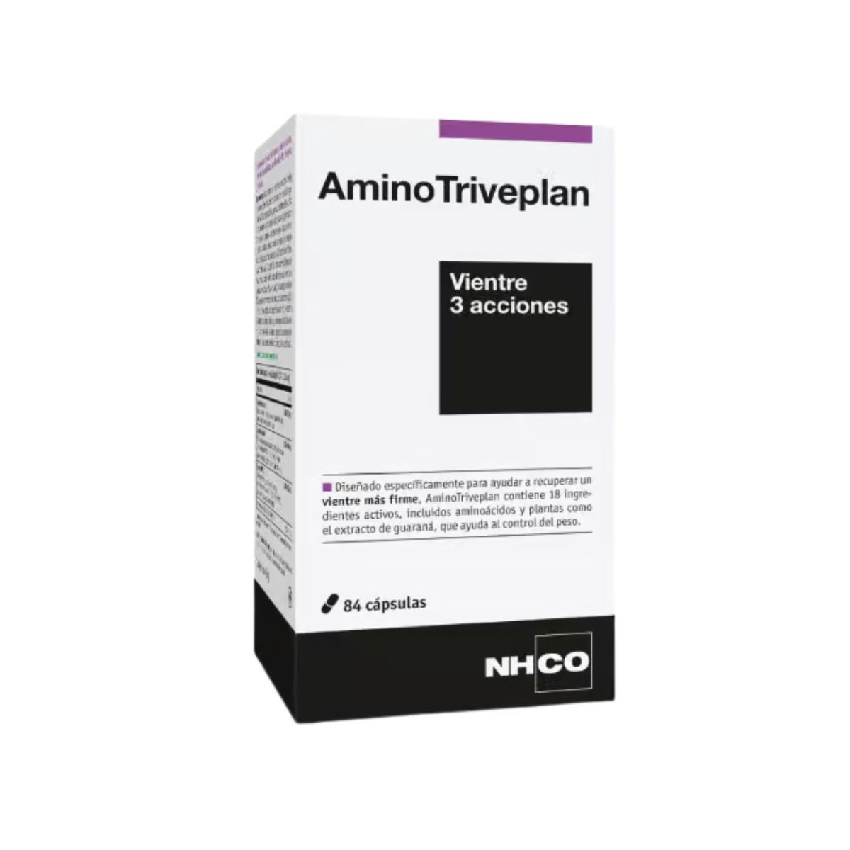 NHCO AMINOTRIVEPLAN VIENTRE 3 ACCIONES 84 CAPS