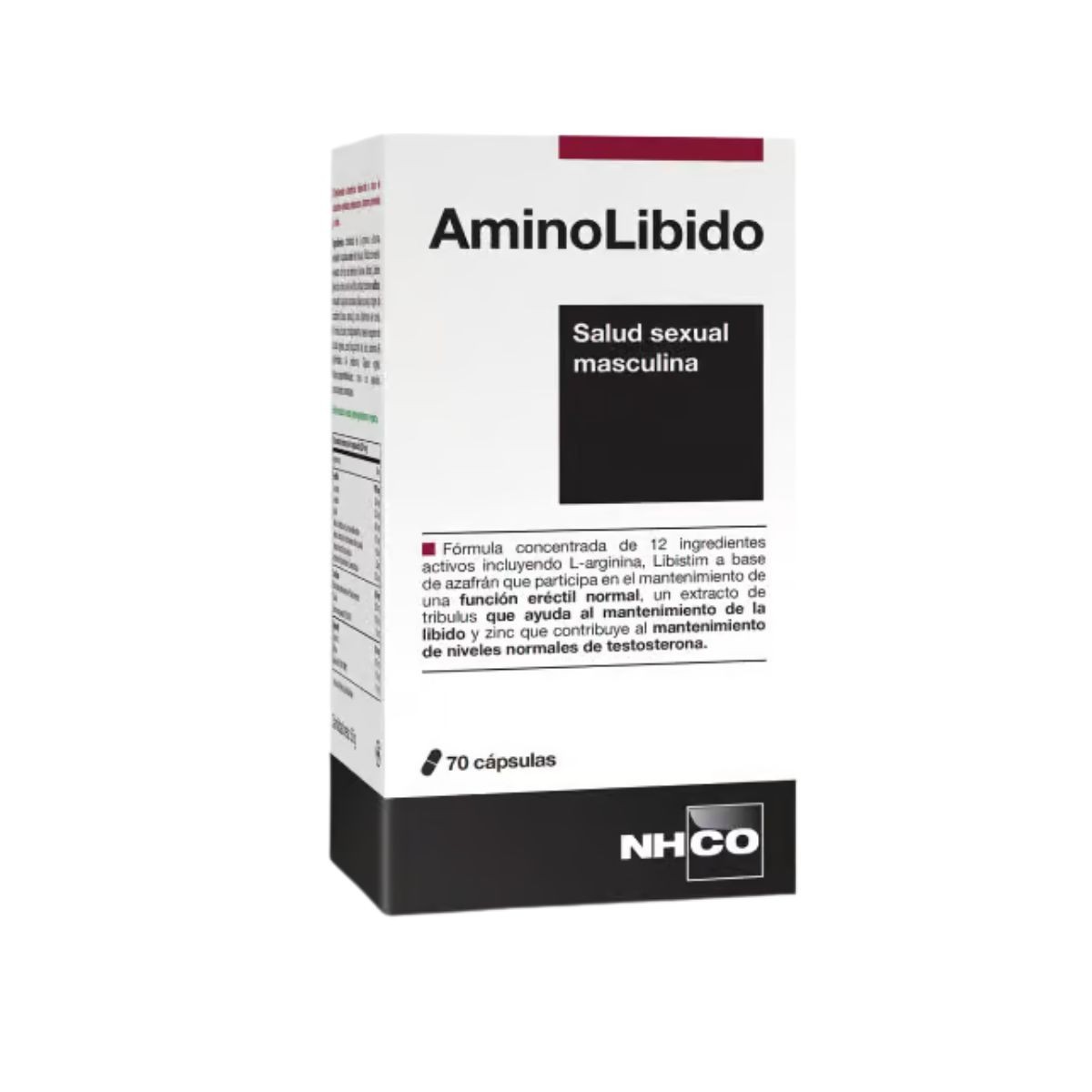 NHCO AMINOLIBIDO SALUD SEXUAL MASCULINA 70 CAPS