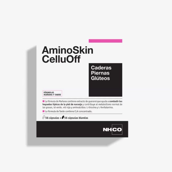 NHCO AMINOSKIN CELLUOFF CADERAS PIERNAS GLÚTEOS 56+56 CAPS