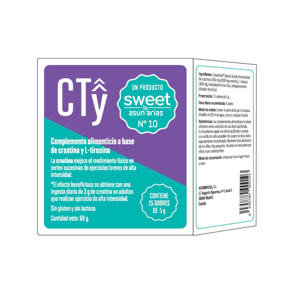 CTY (CREATINA Y TIROSINA) SWEET BY ASUN ARIAS...