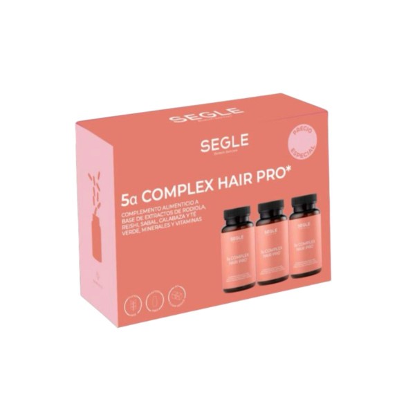 SEGLE 5 ALFA COMPLEX HAIR PRO 3X 60 CÁPSULAS