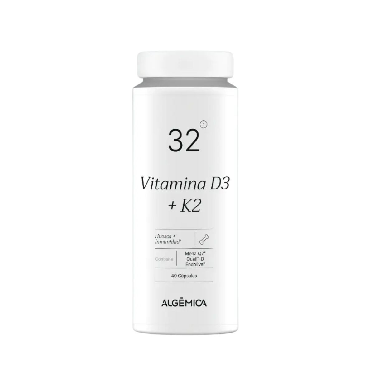 ALGEMICA 32 VITAMINA D3+K2 40 CAPS