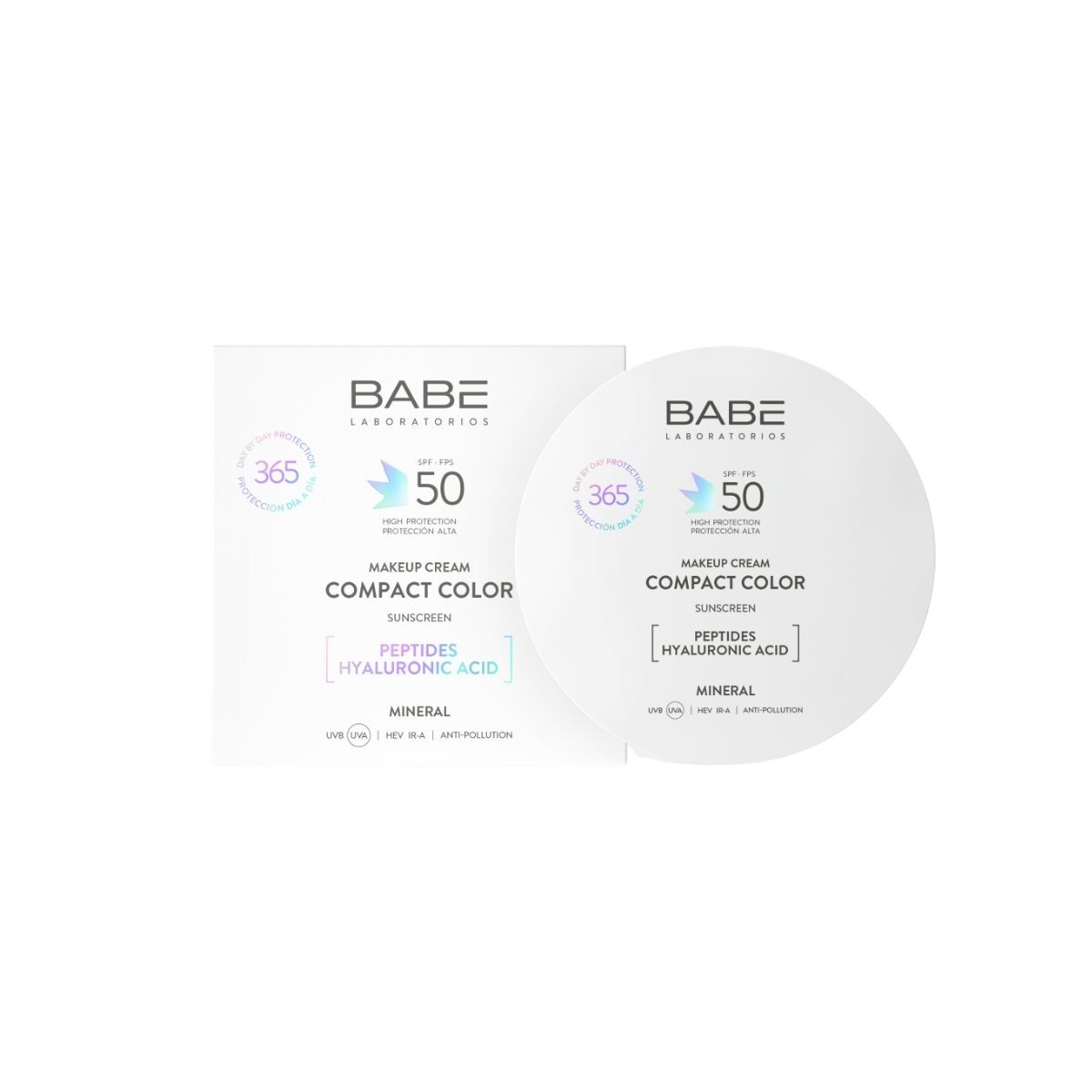 BABE MAQUILLAJE COMPACTO SPF50 10G