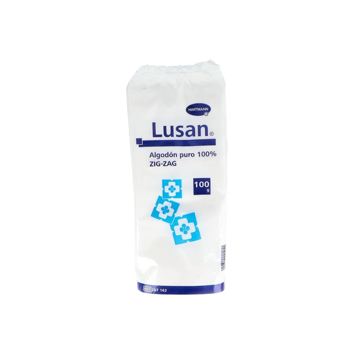 ALGODON LUSAN ZIG-ZAC PURO 100 GR
