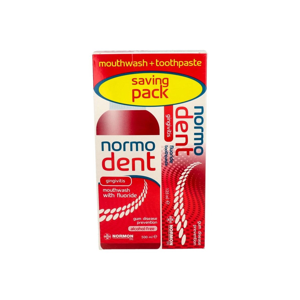 NORMODENT GINGIVITIS PACK PASTA DENTAL + COLUTORIO