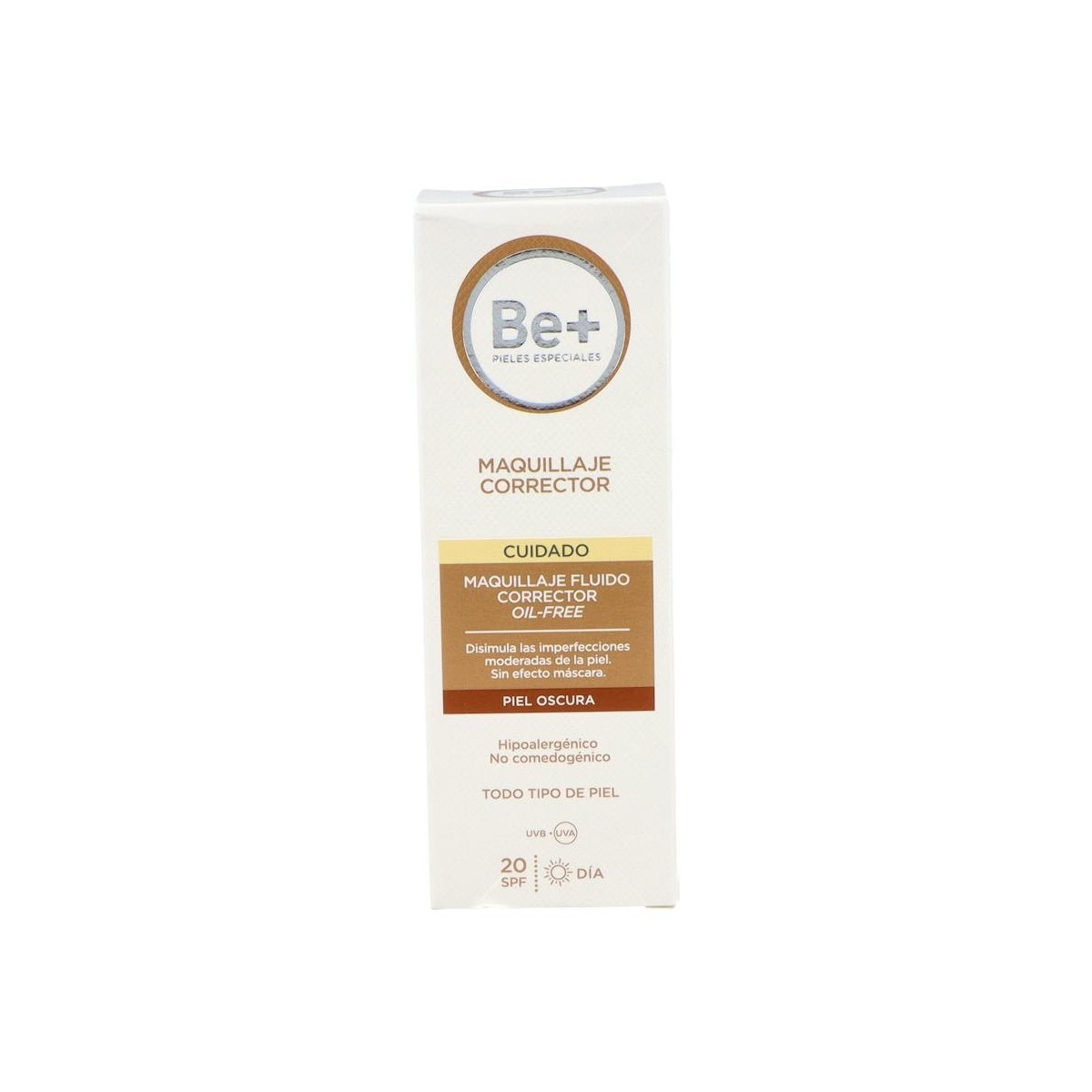 BE+ MAQ FLUIDO SPF 20 OSCURO PER 40 ML
