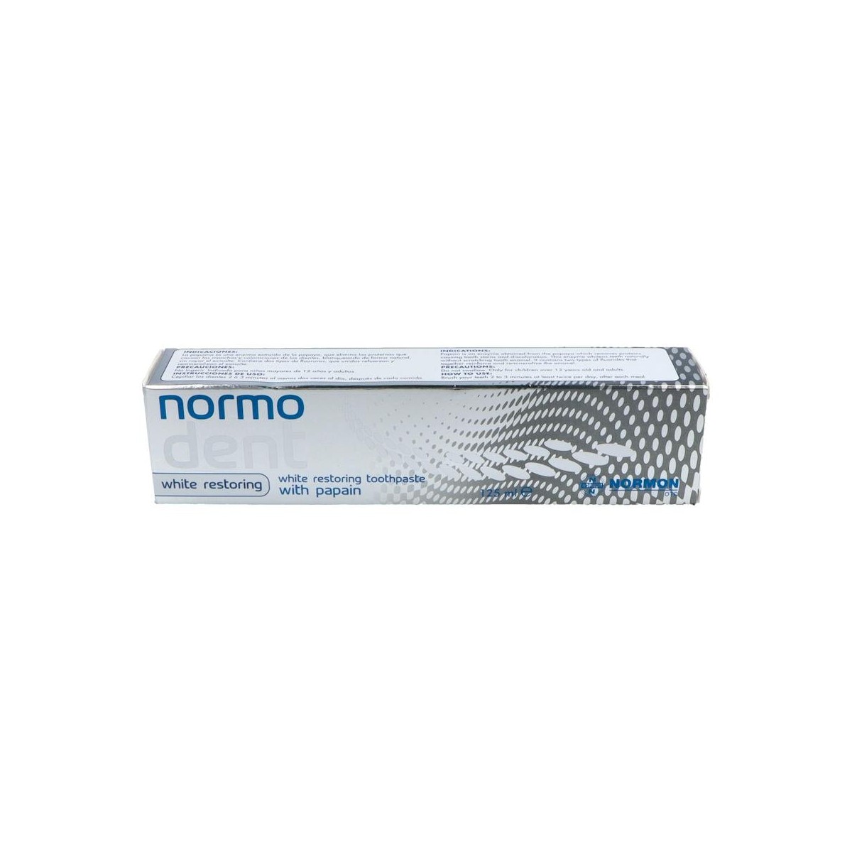 NORMODENT BLANQUEADOR PASTA DENTAL 125 ML