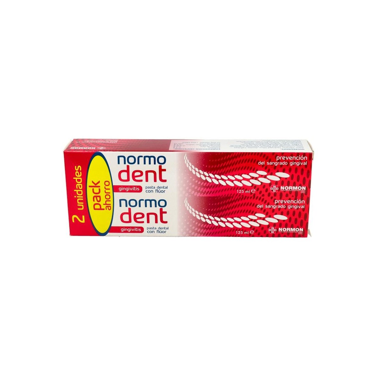 NORMODENT GINGIVITIS PACK PASTA DENTAL 2 X 125 ML
