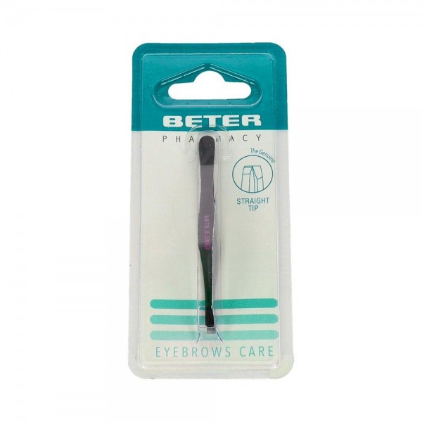PINZA BETER DEPIL PAVON NEGRA 24003