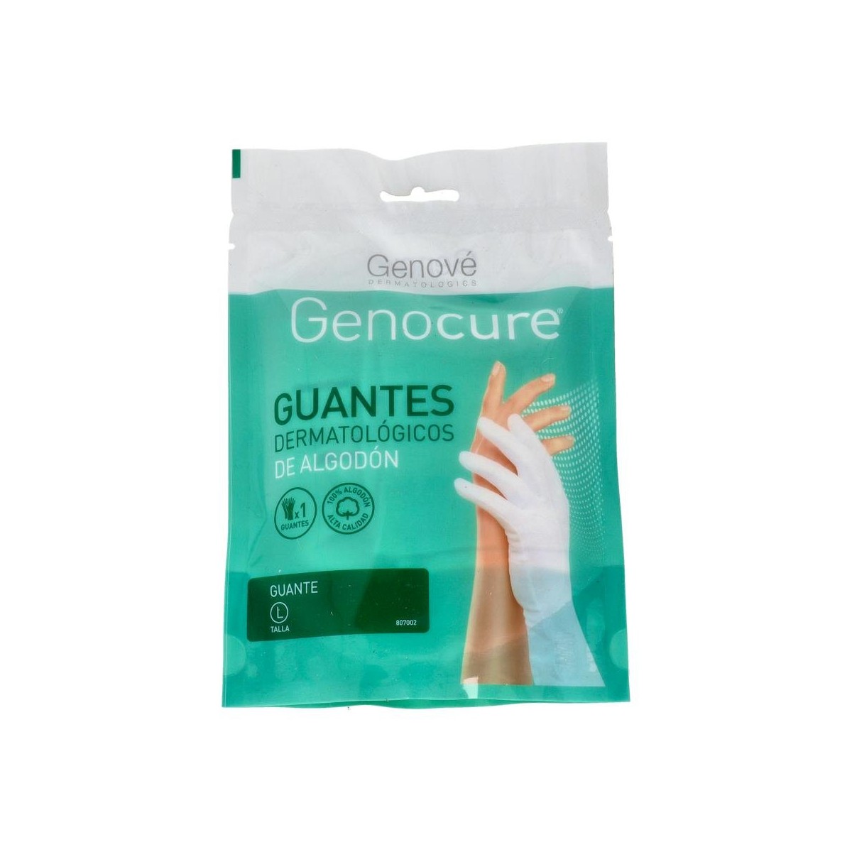 GUANTES DERM GENOCURE ALGOD 9-10 GDE