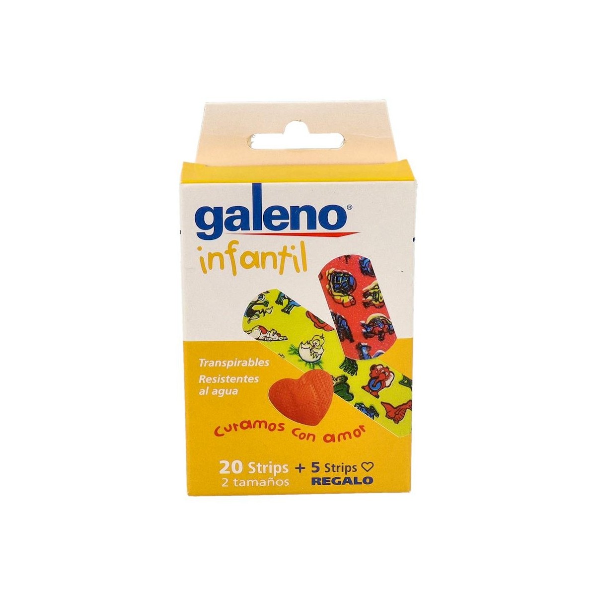 TIRITAS GALENO INFANTIL 2TAMANOS 20 U