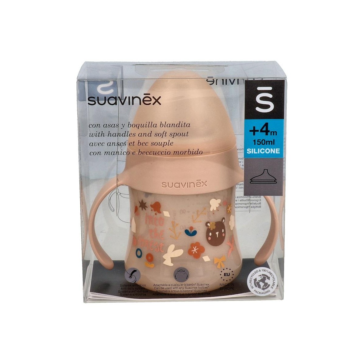 BIBERON SUAVINEX ENTRENA ASAS COLORES SILICONA...