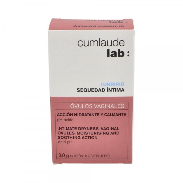 CUMLAUDE LUBRIPIU OVULOS MD 10 OVULOS