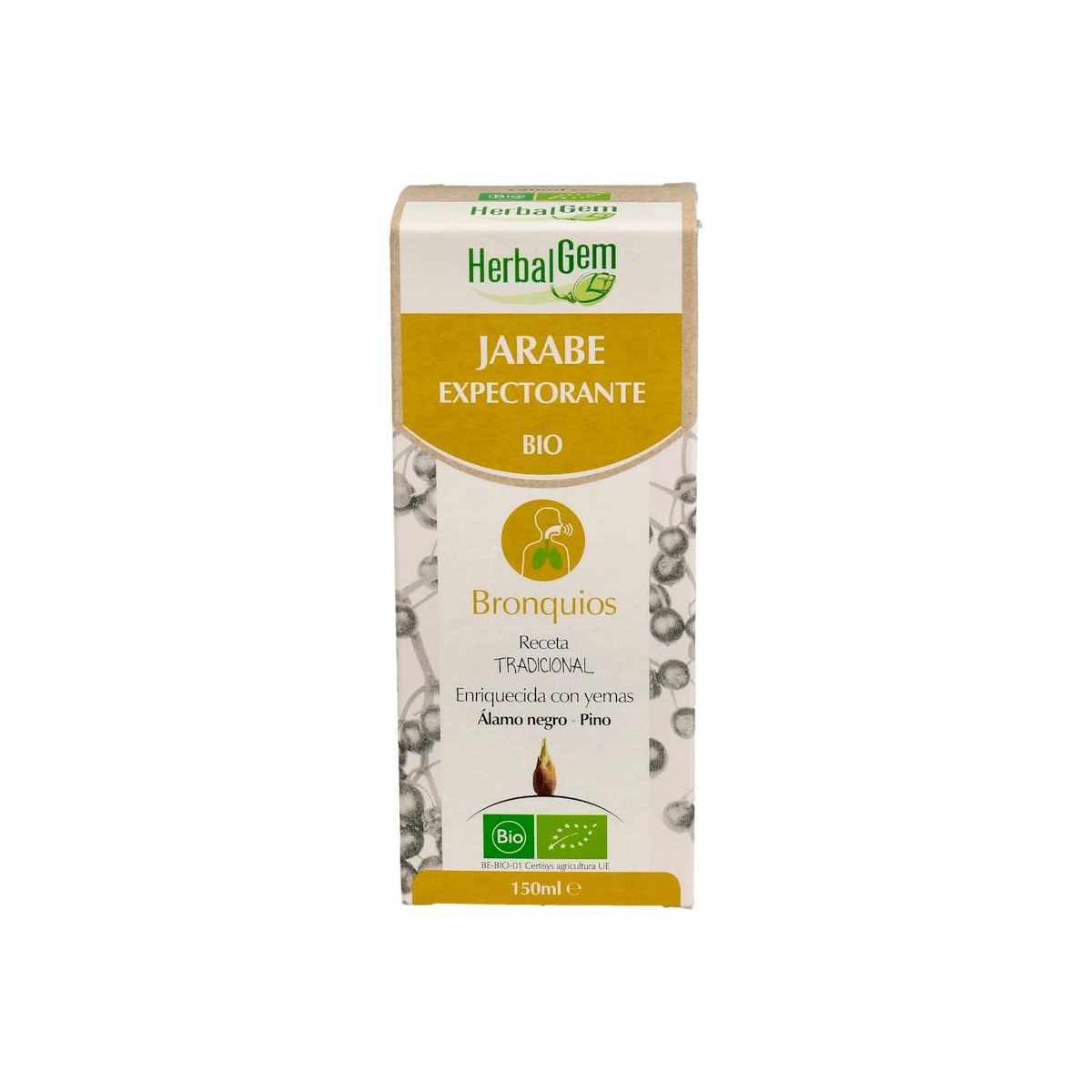 HERBALGEM JARABE EXPECTORANTE 150 ML