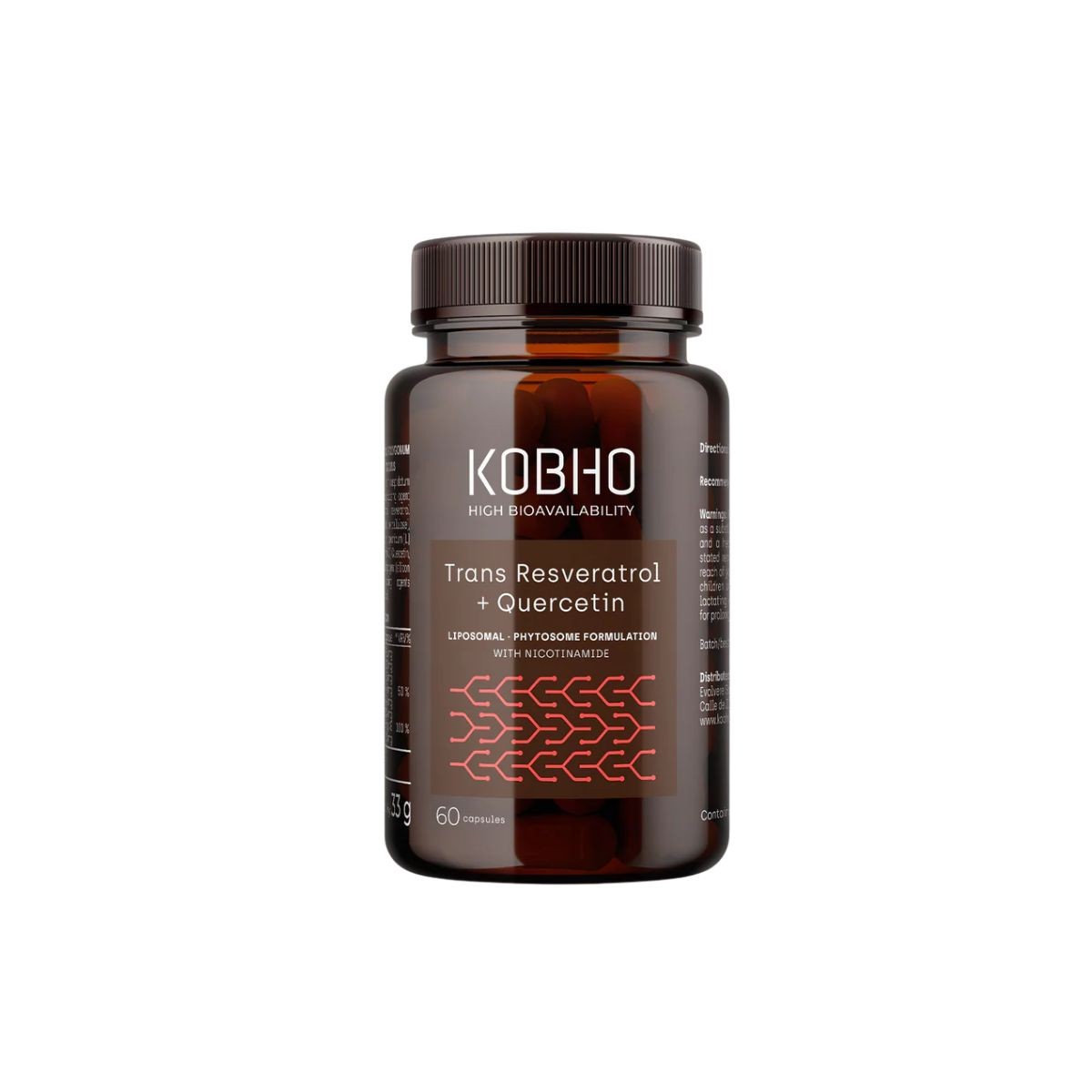 KOBHO TRANSRESVERATROL+QUERCETIN 60 CAPS