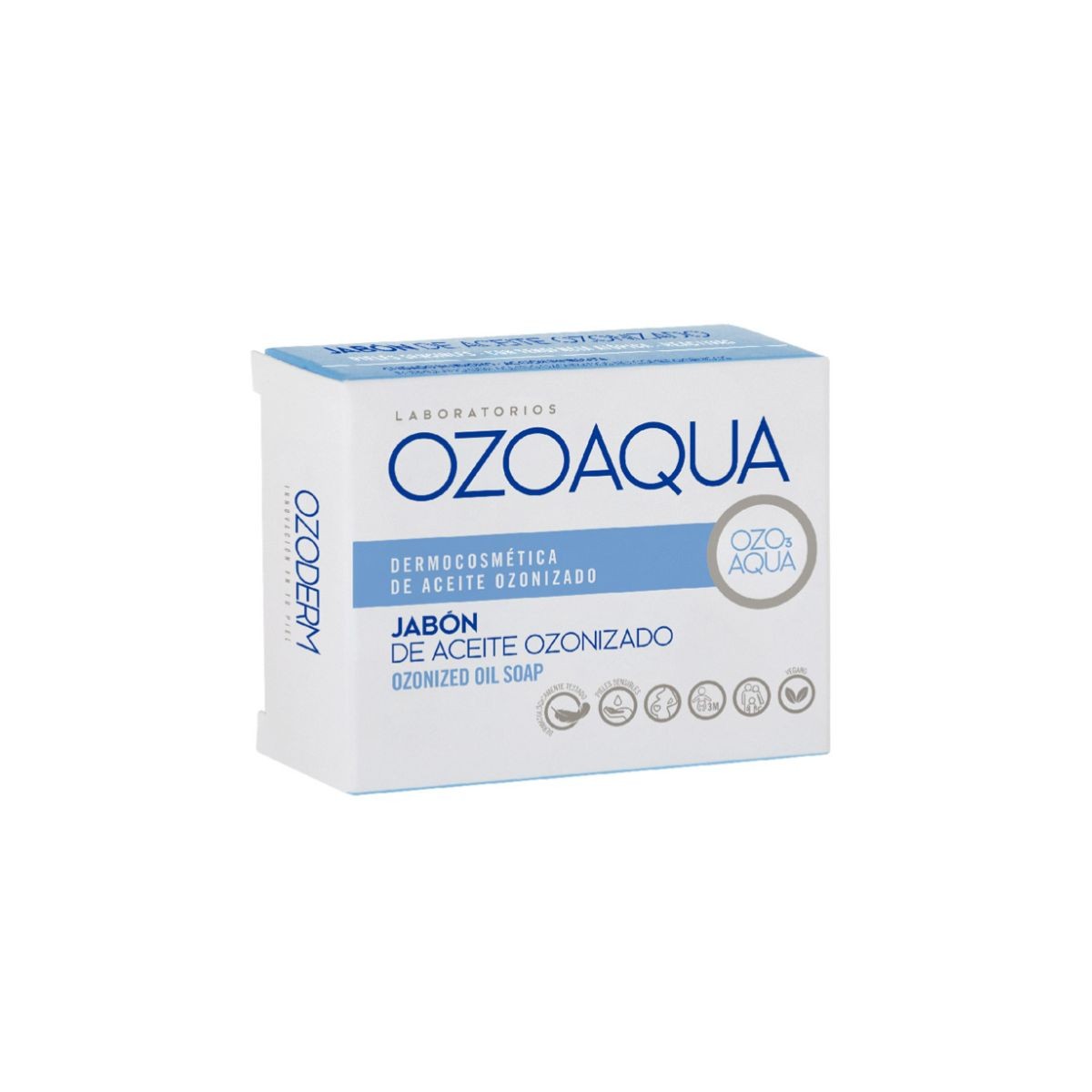 OZOAQUA JABON DE ACEITE OZONIZADO PASTILLA 100G