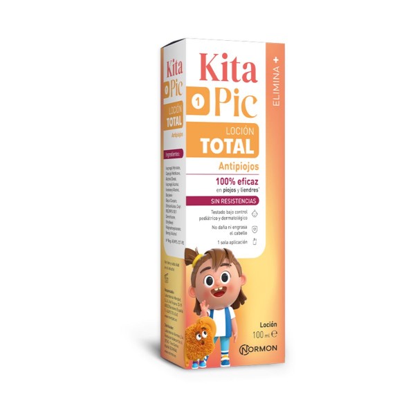 KITAPIC LOCIÓN TOTAL ANTIPIOJOS 100 ML
