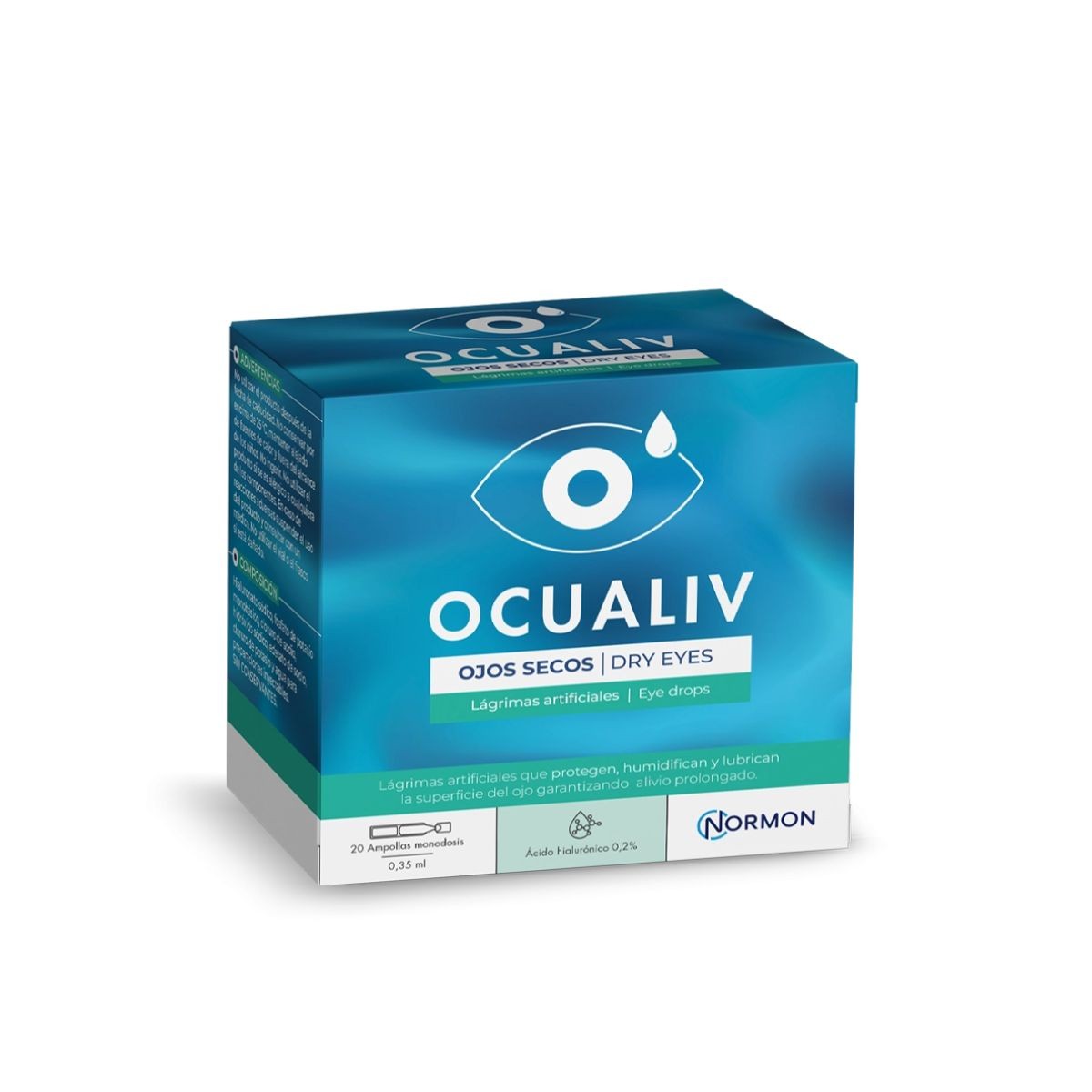 OCUALIV OJOS SECOS MONODOSIS 20U