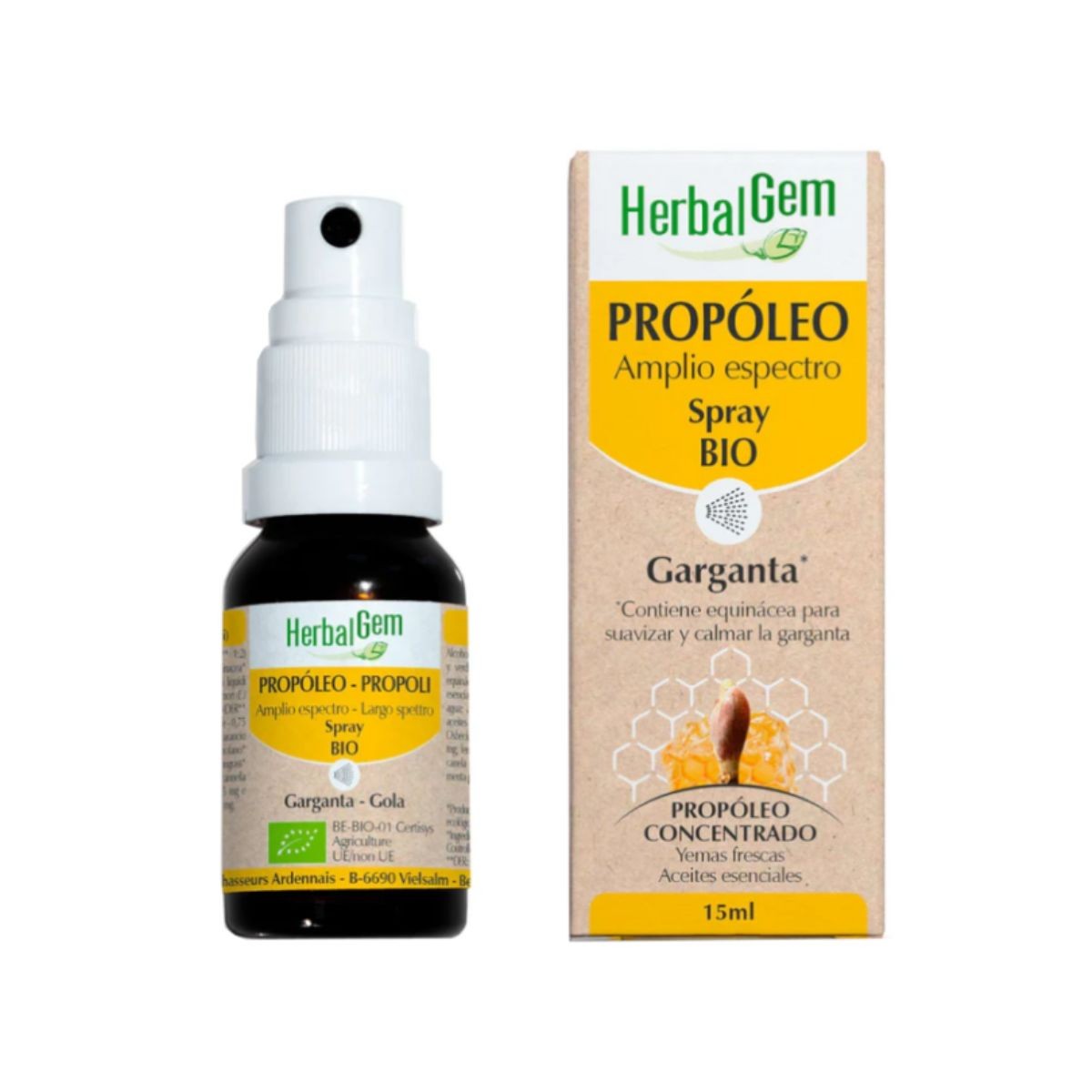 HERBALGEM PROPÓLEO SPRAY GARGANTA 15 ML